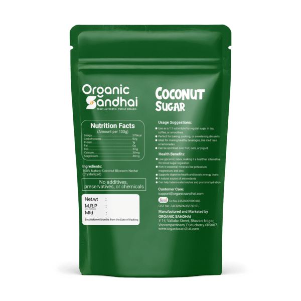 Palmyra Sprout Powder + Coconut Sugar