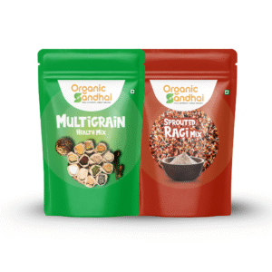 Multigrain Health Mix + Sprouted Raagi Mix