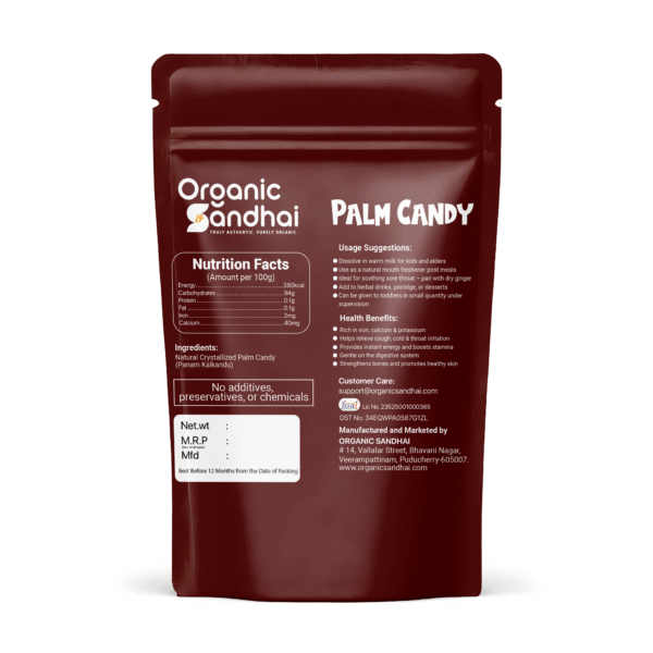 Karupatti Jaggery + Palm Candy