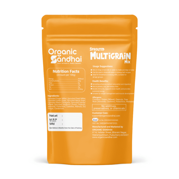 Sprouted Multigrain Mix