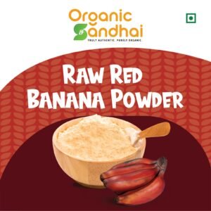 Raw Red Banana Powder